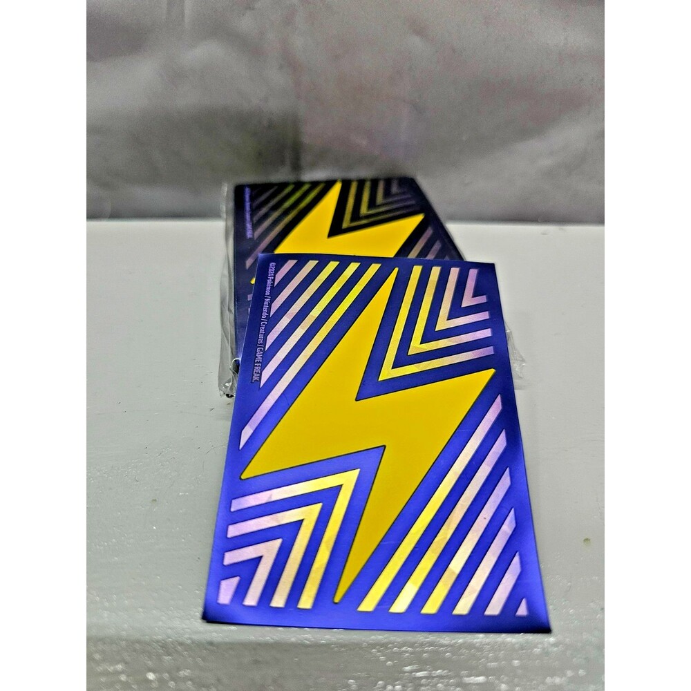 Pokemon Lightning Bolt Card Sleeves 65 Count Sealed 2022 TCG Official